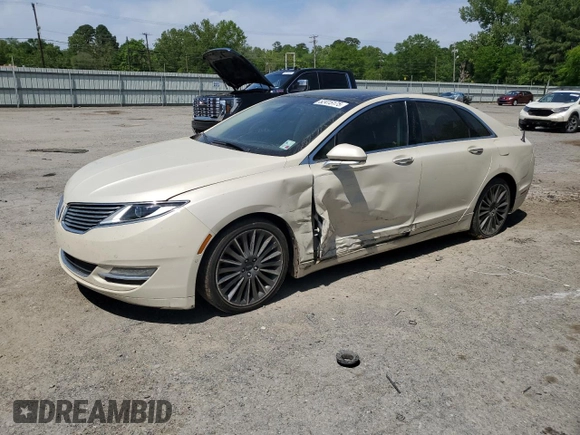 2014 Lincoln MKZ with VIN 3LN6L2G97ER821875, listed as a Copart auction lot 52415175 with 189,544 mi miles and Salvage Title. Bid and sale history available at DreamBid. Image 1.