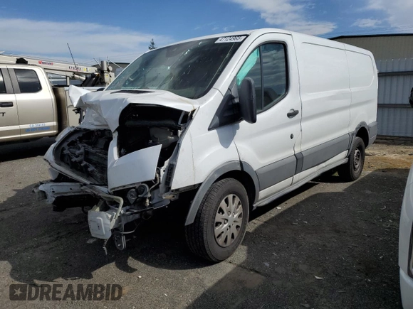 2016 Ford Transit Cargo with VIN 1FTYE1ZM5GKA73900, listed as a Copart auction lot 47124965 with Not Provided miles and Salvage Title. Bid and sale history available at carsss.com. Image 1.