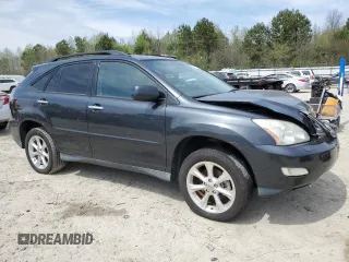 2009 Lexus RX 350 with VIN 2T2HK31U69C111392, listed as a Copart auction lot 52213385 with 153,225 mi miles and Salvage Title. Bid and sale history available at DreamBid. Image 4.