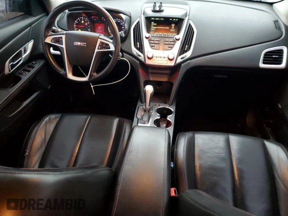 2012 GMC Terrain SLT-1 with VIN 2GKFLVEK8C6132853, listed as a Copart auction lot 43138915 with 0 mi miles and Salvage Title. Bid and sale history available at carsss.com. Image 8.