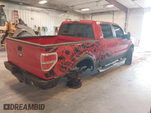 2009 Ford F-150 XL z VIN 1FTPW14V69KC42270, wystawiony jako IAAI lot #41797029 z przebiegiem 208 814 mil mil oraz . Historia ofert i sprzedaży dostępna na DreamBid. Obrazek 4.