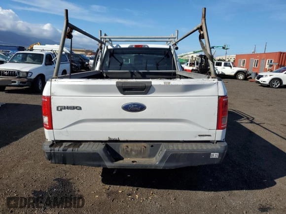 2016 Ford F-150 XL with VIN 1FTMF1C83GKD24548, listed as a Copart auction lot 87817945 with 85,375 mi miles and Salvage title. Bid and sale history available at DreamBid. Image 6.