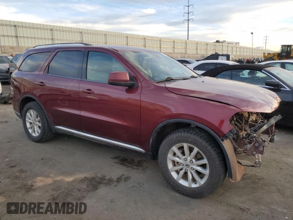 2019 Dodge Durango SXT Plus with VIN 1C4RDJAG1KC576310, listed as a Copart auction lot 84942544 with 126,389 mi miles and Salvage title. Bid and sale history available at DreamBid. Image 4.