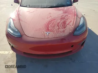 2023 Tesla Model 3 with VIN 5YJ3E1EA1PF468434, listed as a Copart auction lot 74127924 with Not provided miles and Salvage title. Bid and sale history available at DreamBid. Image 12.