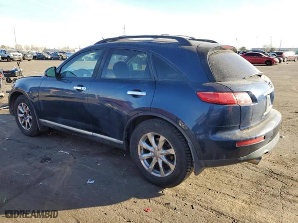 2008 Infiniti FX35 with VIN JNRAS08WX8X205495, listed as a Copart auction lot 83371964 with 200,003 mi miles and Salvage Title. Bid and sale history available at carsss.com. Image 2.