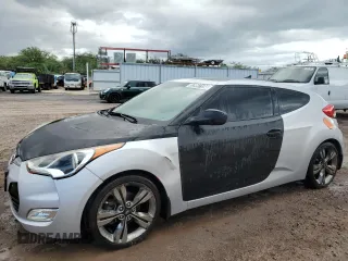 2014 Hyundai Veloster with VIN KMHTC6AD7EU209241, listed as a Copart auction lot 83997134 with 71,965 mi miles and Clean Title. Bid and sale history available at carsss.com. Image 1.