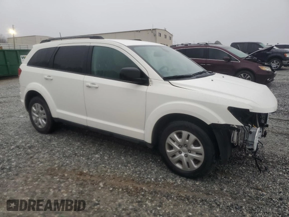 2020 Dodge Journey SE Value with VIN 3C4PDCABXLT194774, listed as a Copart auction lot 44441005 with 64,078 mi miles and Salvage Title. Bid and sale history available at DreamBid. Image 4.