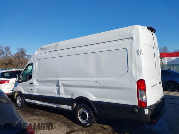 2020 Ford Transit Cargo with VIN 1FTBW3X82LKA91396, listed as a IAAI auction lot 41310803 with 60,760 mi miles and . Bid and sale history available at DreamBid. Image 14.