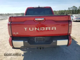 2022 Toyota Tundra Capstone Hybrid with VIN 5TFVC5DB1NX010962, listed as a Copart auction lot 50630705 with 37,566 mi miles and Salvage title. Bid and sale history available at DreamBid. Image 6.