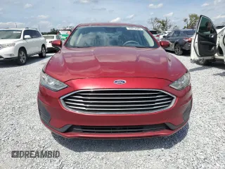 2019 Ford Fusion S with VIN 3FA6P0G75KR246995, listed as a Copart auction lot 50477645 with 79,492 mi miles and Salvage Title. Bid and sale history available at DreamBid. Image 5.