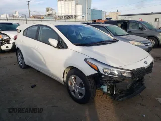 2017 Kia Forte LX with VIN 3KPFK4A72HE086261, listed as a Copart auction lot 51515425 with 27,150 mi miles and Non Repairable. Bid and sale history available at DreamBid. Image 4.