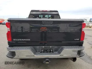 2024 Chevrolet Silverado 3500HD LTZ with VIN 2GC4YUEYXR1119921, listed as a Copart auction lot 85575214 with 7,189 mi miles and Salvage Title. Bid and sale history available at carsss.com. Image 6.