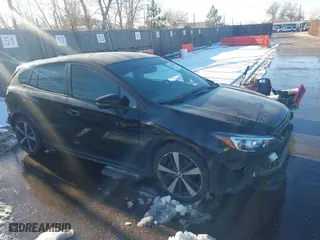 2017 Subaru Impreza Sport with VIN 4S3GTAK64H3751173, listed as a IAAI auction lot 41434078 with 54,132 mi miles. Bid and sale history available at carsss.com. Image 1.