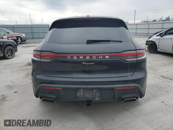 2022 Porsche Macan with VIN WP1AA2A56NLB03077, listed as a Copart auction lot 52165034 with Not provided miles and Non repairable. Bid and sale history available at DreamBid. Image 6.