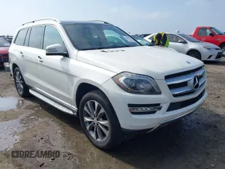2014 Mercedes-Benz GL-Class GL 450 with VIN 4JGDF7CE1EA282548, listed as a IAAI auction lot 41488320 with 130,740 mi miles. Bid and sale history available at carsss.com. Image 1.