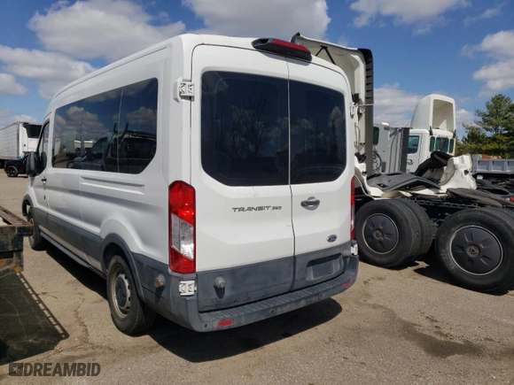 2018 Ford Transit Passenger Wagon XL with VIN 1FBAX2CM2JKA68997, listed as a Copart auction lot 50239175 with 201,545 mi miles and Clean Title. Bid and sale history available at carsss.com. Image 2.
