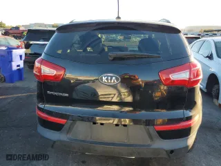 2012 Kia Sportage LX with VIN KNDPB3A27C7260725, listed as a Copart auction lot 86654524 with 146,217 mi miles and Salvage Title. Bid and sale history available at carsss.com. Image 6.
