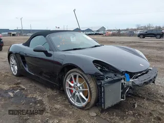 2013 Porsche Boxster S z VIN WP0CB2A88DS133283, wystawiony jako IAAI lot #41969547 z przebiegiem 50 805 mil mil oraz . Historia ofert i sprzedaży dostępna na DreamBid. Obrazek 1.
