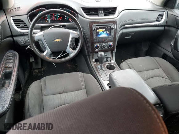 2015 Chevrolet Traverse LT with VIN 1GNKVGKD6FJ265597, listed as a Copart auction lot 55093755 with 118,480 mi miles and Salvage Title. Bid and sale history available at DreamBid. Image 8.