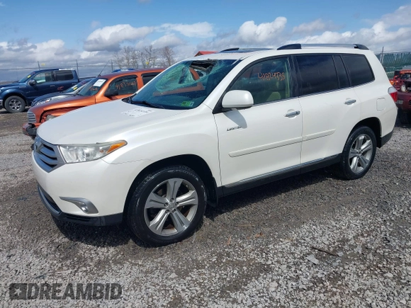 2012 Toyota Highlander Limited with VIN 5TDDK3EH6CS122455, listed as a IAAI auction lot 41824335 with 154,149 mi miles. Bid and sale history available at carsss.com. Image 17.
