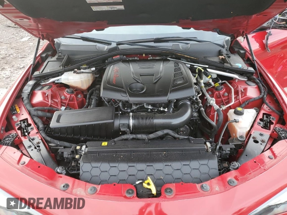 2018 Alfa Romeo Giulia with VIN ZARFAEDN3J7567151, listed as a Copart auction lot 85385364 with Not provided miles and Salvage title. Bid and sale history available at DreamBid. Image 13.