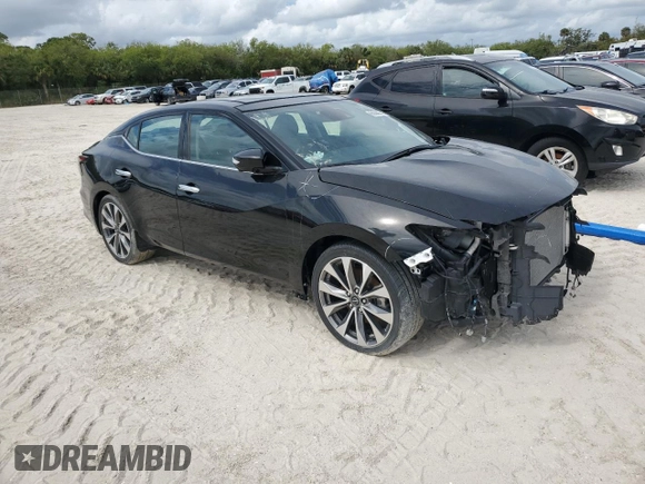 2023 Nissan Maxima Platinum with VIN 1N4AA6FV0PC501797, listed as a Copart auction lot 65560742 with 89 mi miles and Salvage title. Bid and sale history available at DreamBid. Image 4.