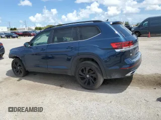 2022 Volkswagen Atlas SE with VIN 1V2WP2CA3NC554739, listed as a Copart auction lot 65341464 with 88,618 mi miles and Salvage title. Bid and sale history available at DreamBid. Image 2.