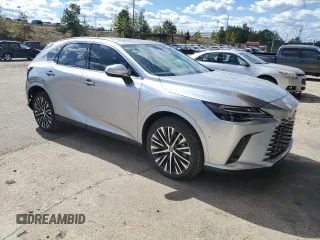 2024 Lexus RX with VIN 2T2BAMBA1RC028911, listed as a Copart auction lot 75608394 with 8,362 mi miles and Salvage Title. Bid and sale history available at carsss.com. Image 4.