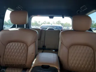 2022 Infiniti QX80 SENSORY with VIN JN8AZ2BF0N9743420, listed as a Copart auction lot 76709314 with 53,132 mi miles and Non Repairable. Bid and sale history available at carsss.com. Image 9.