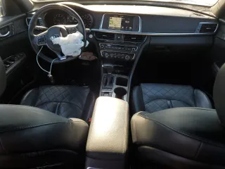 2018 Kia Optima SX with VIN 5XXGV4L24JG199414, listed as a Copart auction lot 42294745 with 65,698 mi miles and Salvage title. Bid and sale history available at DreamBid. Image 8.