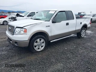 2006 Ford F-150 XLT with VIN 1FTPX14596NA27117, listed as a IAAI auction lot 41589818 with 166,727 mi miles. Bid and sale history available at carsss.com. Image 2.