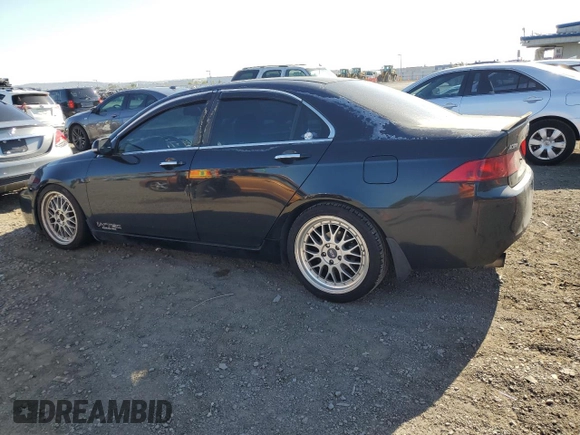 2004 Acura TSX w/Navigation with VIN JH4CL96994C005103, listed as a Copart auction lot 57911445 with 273,458 mi miles and Salvage title. Bid and sale history available at DreamBid. Image 2.