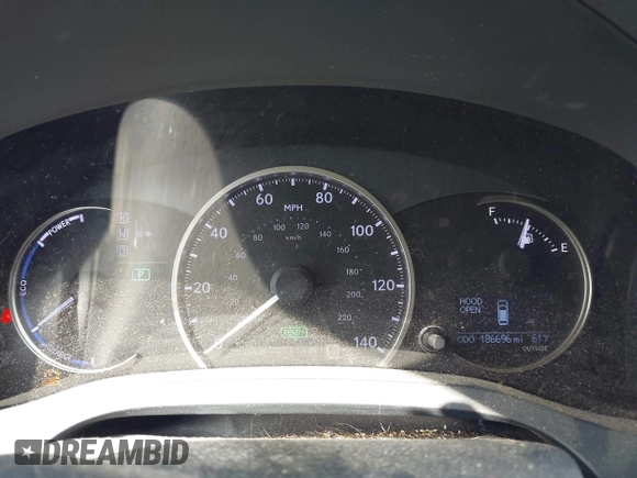 2014 Lexus CT 200h with VIN JTHKD5BH5E2203375, listed as a IAAI auction lot 42183224 with 186,696 mi miles and . Bid and sale history available at DreamBid. Image 7.