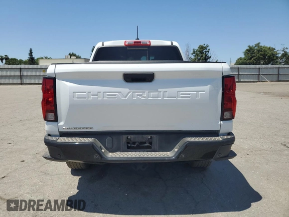 2024 Chevrolet Colorado 2WD Work Truck с VIN 1GCGSBEC0R1274054, выставлен на аукционе Copart как лот 56400025 с пробегом 23 427 миль миль и Списание • Salvage title. История ставок и продаж доступна на DreamBid. Изображение 6.