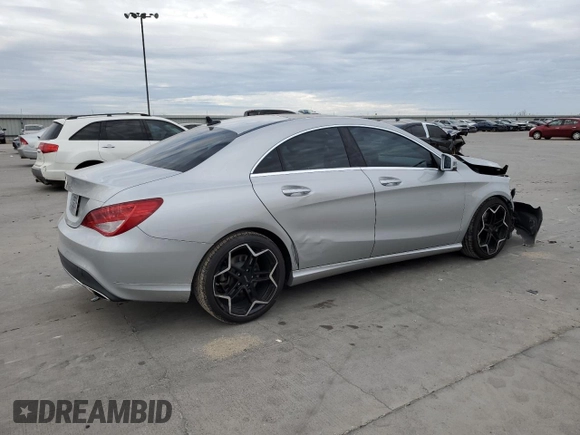 2018 Mercedes-Benz CLA 250 with VIN WDDSJ4EB1JN640283, listed as a Copart auction lot 79945943 with 65,326 mi miles and . Bid and sale history available at DreamBid. Image 3.