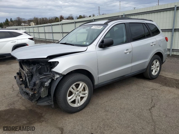 2010 Hyundai Santa Fe GLS with VIN 5NMSG3AB2AH414453, listed as a Copart auction lot 51535465 with 118,953 mi miles and Salvage Title. Bid and sale history available at carsss.com. Image 1.