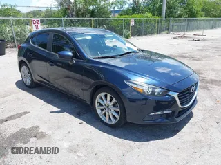 2017 Mazda 3 Touring z VIN 3MZBN1L73HM119935, wystawiony jako IAAI lot #42781859 z przebiegiem 66 578 mil mil oraz . Historia ofert i sprzedaży dostępna na DreamBid. Obrazek 1.