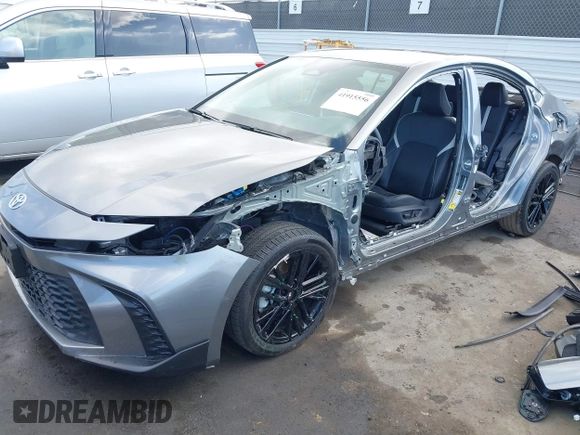 2025 Toyota Camry LE with VIN 4T1DAACK9SU511344, listed as a IAAI auction lot 41915556 with 8,079 mi miles and . Bid and sale history available at DreamBid. Image 18.