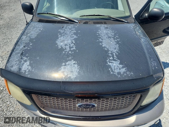 2004 Ford F-150 XL with VIN 2FTRX18W04CA13170, listed as a Copart auction lot 60932775 with 233,249 mi miles and Salvage title. Bid and sale history available at DreamBid. Image 11.