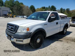 2005 Ford F-150 XL with VIN 1FTRF12W05KB89130, listed as a Copart auction lot 55062385 with 175,439 mi miles and Clean Title. Bid and sale history available at carsss.com. Image 1.