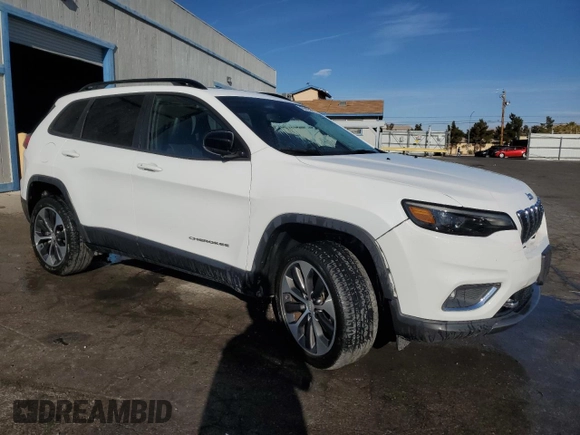 2022 Jeep Cherokee Limited with VIN 1C4PJMDX4ND555575, listed as a Copart auction lot 51074975 with 57,843 mi miles and Clean Title. Bid and sale history available at DreamBid. Image 4.