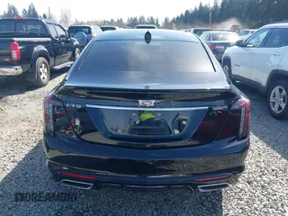 2025 Cadillac CT5 Sport with VIN 1G6DP5RK0S0109112, listed as a IAAI auction lot 41955382 with 5,107 mi miles and . Bid and sale history available at DreamBid. Image 16.