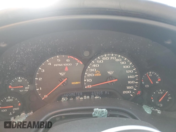 1999 Chevrolet Corvette with VIN 1G1YY22GXX5129127, listed as a Copart auction lot 69924104 with 60,905 mi miles and Salvage Title. Bid and sale history available at carsss.com. Image 9.