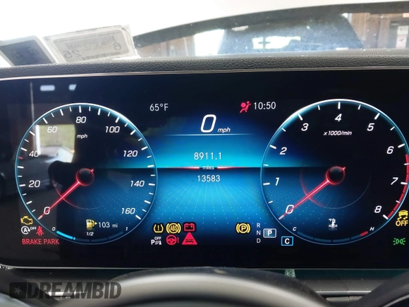 2021 Mercedes-Benz GLE 350 with VIN 4JGFB4KBXMA439132, listed as a IAAI auction lot 42200713 with 13,583 mi miles and . Bid and sale history available at DreamBid. Image 7.