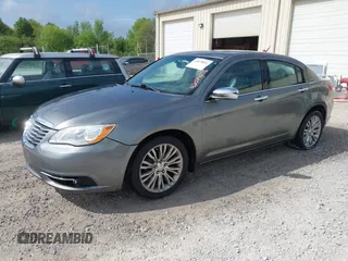 2012 Chrysler 200 Limited with VIN 1C3CCBCB4CN304232, listed as a IAAI auction lot 42079831 with 154,222 mi miles. Bid and sale history available at carsss.com. Image 2.