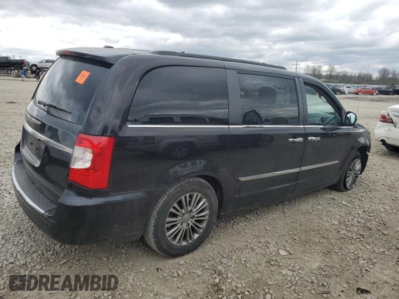 2014 Chrysler Town & Country Touring-L with VIN 2C4RC1CG6ER257299, listed as a Copart auction lot 53265995 with 140,836 mi miles and Salvage Title. Bid and sale history available at carsss.com. Image 3.