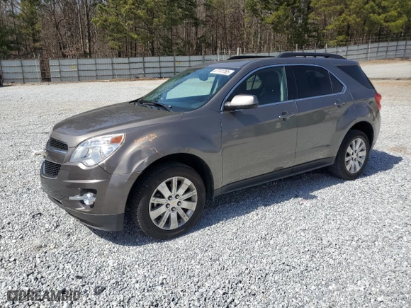 2011 Chevrolet Equinox LT w/2LT with VIN 2CNFLPE51B6450101, listed as a Copart auction lot 47741765 with 56,147 mi miles and Salvage Title. Bid and sale history available at carsss.com. Image 1.