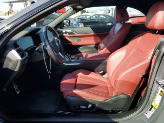 2023 BMW 4 Series M440i with VIN WBA53AT09PCM38259, listed as a Copart auction lot 44629515 with 14,621 mi miles and Salvage Title. Bid and sale history available at DreamBid. Image 7.