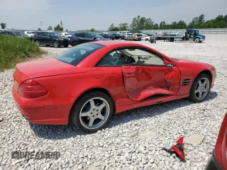 2003 Mercedes-Benz SL 500 with VIN WDBSK75F83F020313, listed as a Copart auction lot 60667045 with 43,119 mi miles and Clean title. Bid and sale history available at DreamBid. Image 3.
