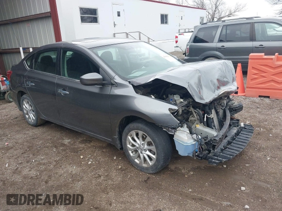 2017 Nissan Sentra SV z VIN 3N1AB7AP0HY376480, wystawiony jako IAAI lot #41936237 z przebiegiem 74 010 mil mil oraz . Historia ofert i sprzedaży dostępna na DreamBid. Obrazek 1.